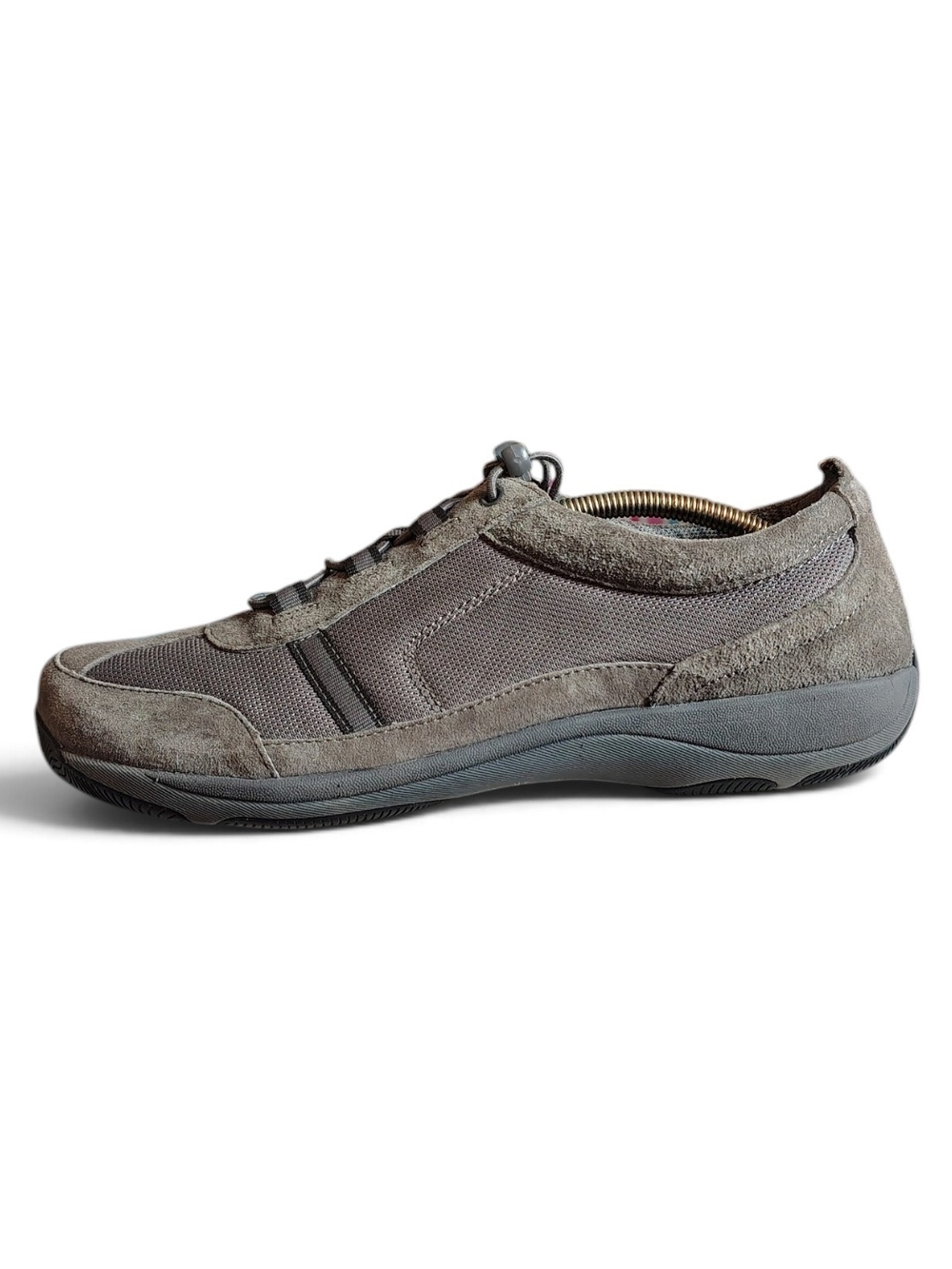 Dansko Helen Gray Suede Mesh Bungee Walking Shoes Sneakers Women’s Sz 41 US 10.5